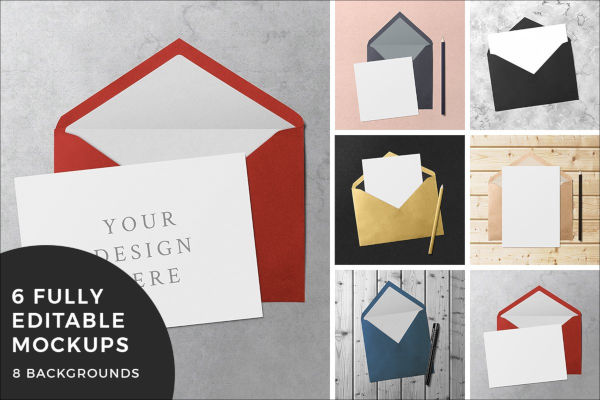 Envelope Mockup PSD Templates | Free and Premium 46+ PSD, Ai  Format Downloads